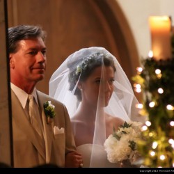 Polivka/Langsdon Wedding - Bride with the Father of the Bride
