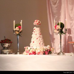 Ladd Wedding - Cake Table