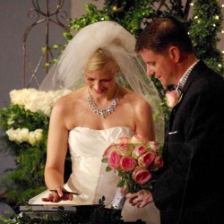 Morgan Wedding - Signing Covenant