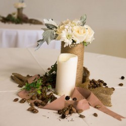 Leaman/Eldeen Wedding - Table Decorations - Remnant Fellowship