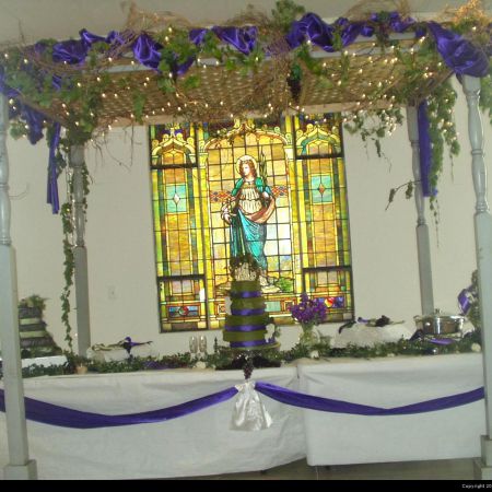 Gentry Wedding - Cake Table