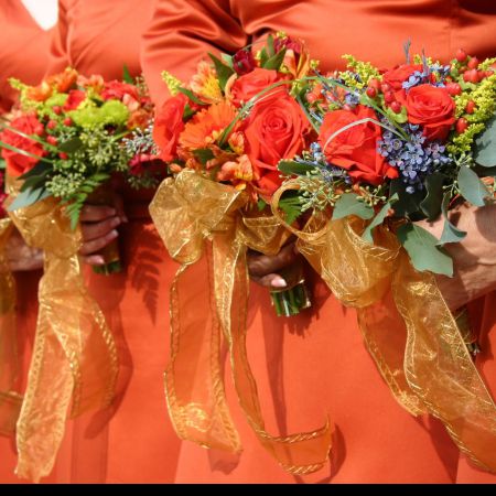 Fall Wedding Color Inspiration | Orange