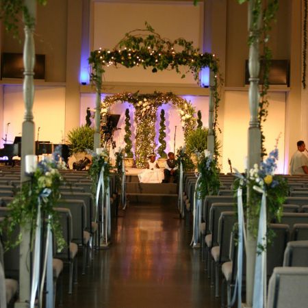 Spring Wedding Aisle Decorations |