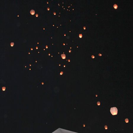 Henry Wedding - Sky Lantern Lighting