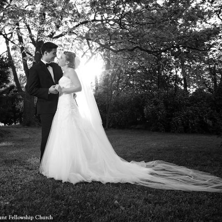 Ruberto-Hayden - Remnant Fellowship Covenant Wedding - Bride and Groom