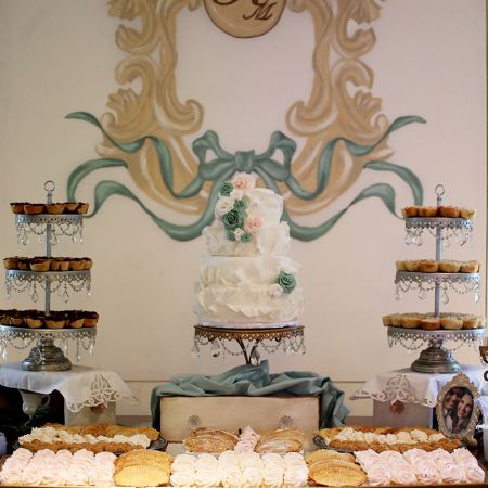 Ruberto-Hayden - Remnant Fellowship Covenant Wedding - Cake Table