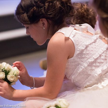 Ruberto-Hayden - Remnant Fellowship Covenant Wedding - Flowergirl