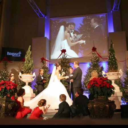 Winter Wedding Color Inspiration | Red and White