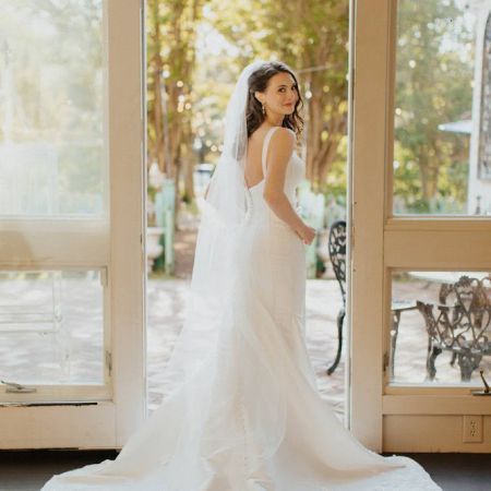 Wheeler/Smith Covenant Wedding Wheeler/Smith Remnant Fellowship Wedding Spring Bride Sweetheart Neckline Mermaid Style Wedding Gown