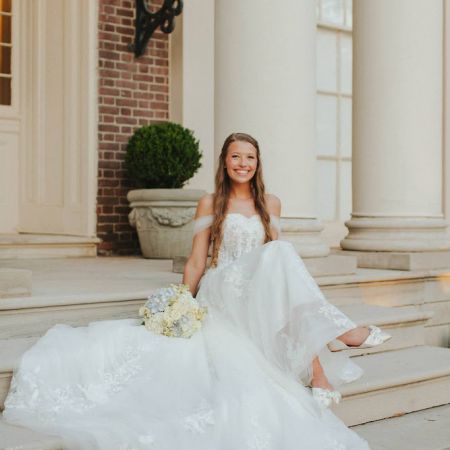 Dunn/McPherson Covenant Wedding Dunn/McPherson Remnant Fellowship Wedding Summer Bride Floral Wedding Dress