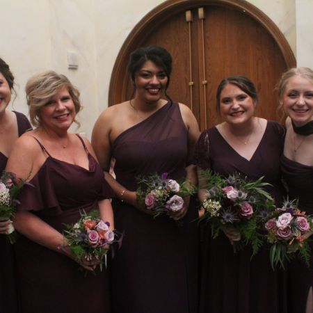 FlahavanKurtz Covenant Wedding Fall Wedding with Purple Bridesmaids Dresses