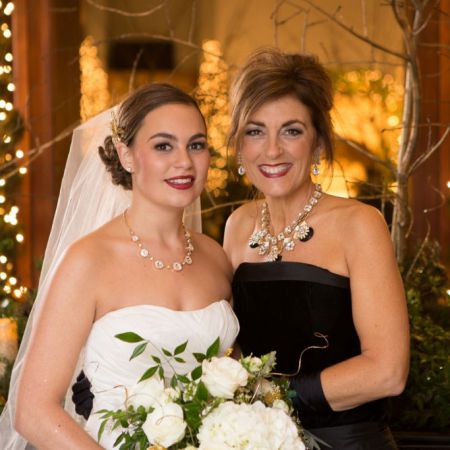 Fall Wedding Mother of the Bride and Bridal Portrait