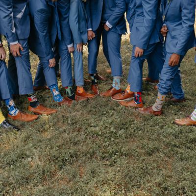 Fun and Funky Pattern Groomsmen Socks