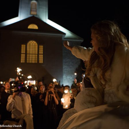 Jost/Martin Covenant Wedding Bride and Groom Getaway | Waving Goodbye | Wedding Sparklers