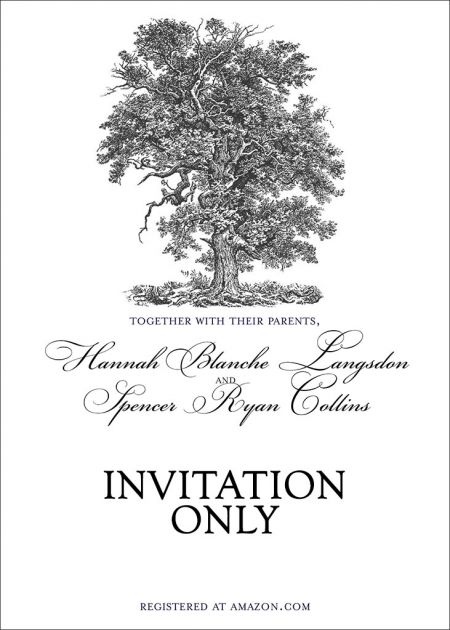 Langsdon-Collins Remnant Fellowship Wedding Invitation