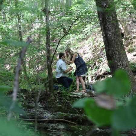Harrington-Whitney Engagement in the Woods
