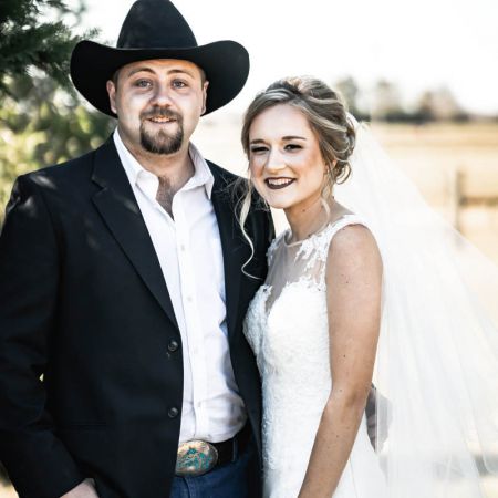 Whitney-Harrington Ranch Wedding Bride and Groom