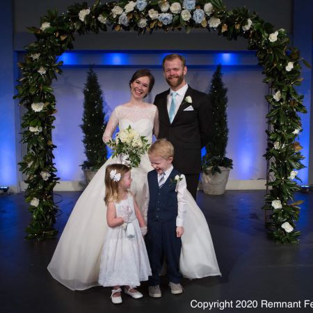 Behrman-Schonauer Wedding with flower girl and ring bearer