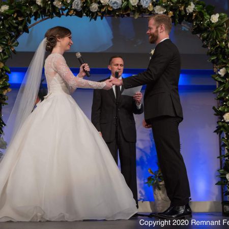 Behrman-Schonauer Wedding Ring Exchange