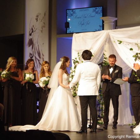 Jost VanDonsel Wedding Vows Under the Chuppah