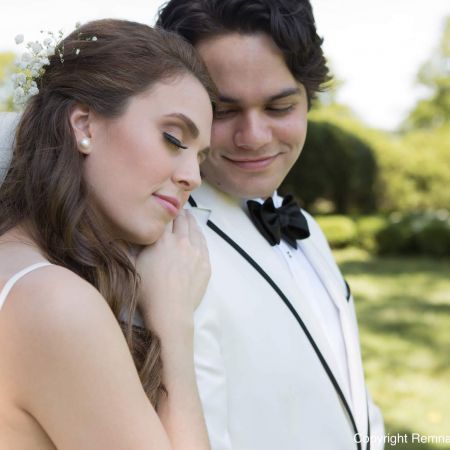 Jost VanDonsel Wedding Bride and Groom