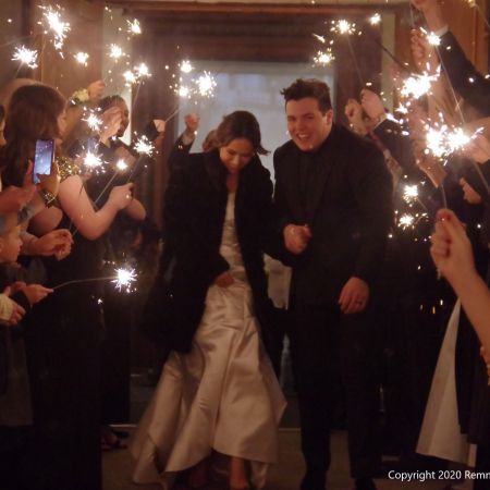 Brannan-Mendl sparkler exit