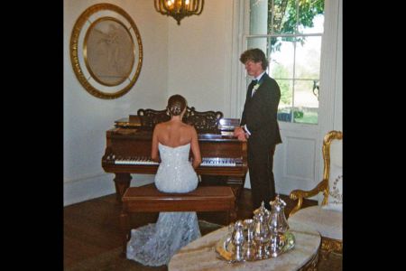 Timothy and Grace Fischer - Daughter of Elizabeth Hannah - playing piano