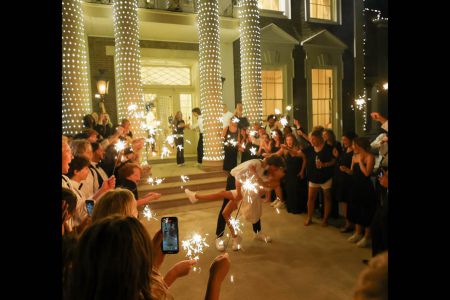 Timothy and Grace Fischer - Daughter of Elizabeth Hannah - Departing Ashlawn