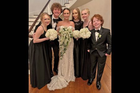 Timothy and Grace Fischer with Elizabeth Hannah and additional children of Elizabeth